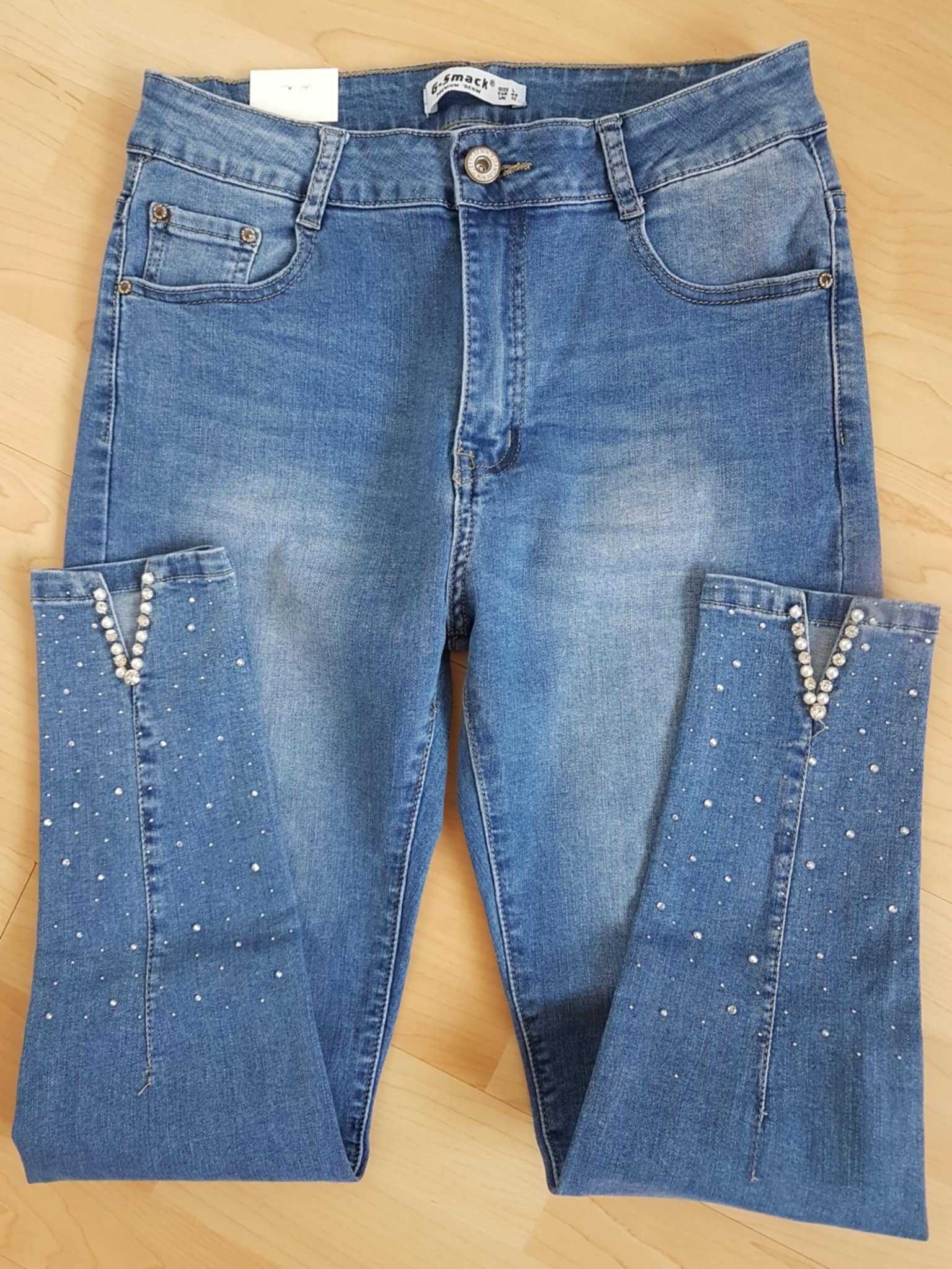 NOWE!!! G-Smack spodnie z cekinami L / 40