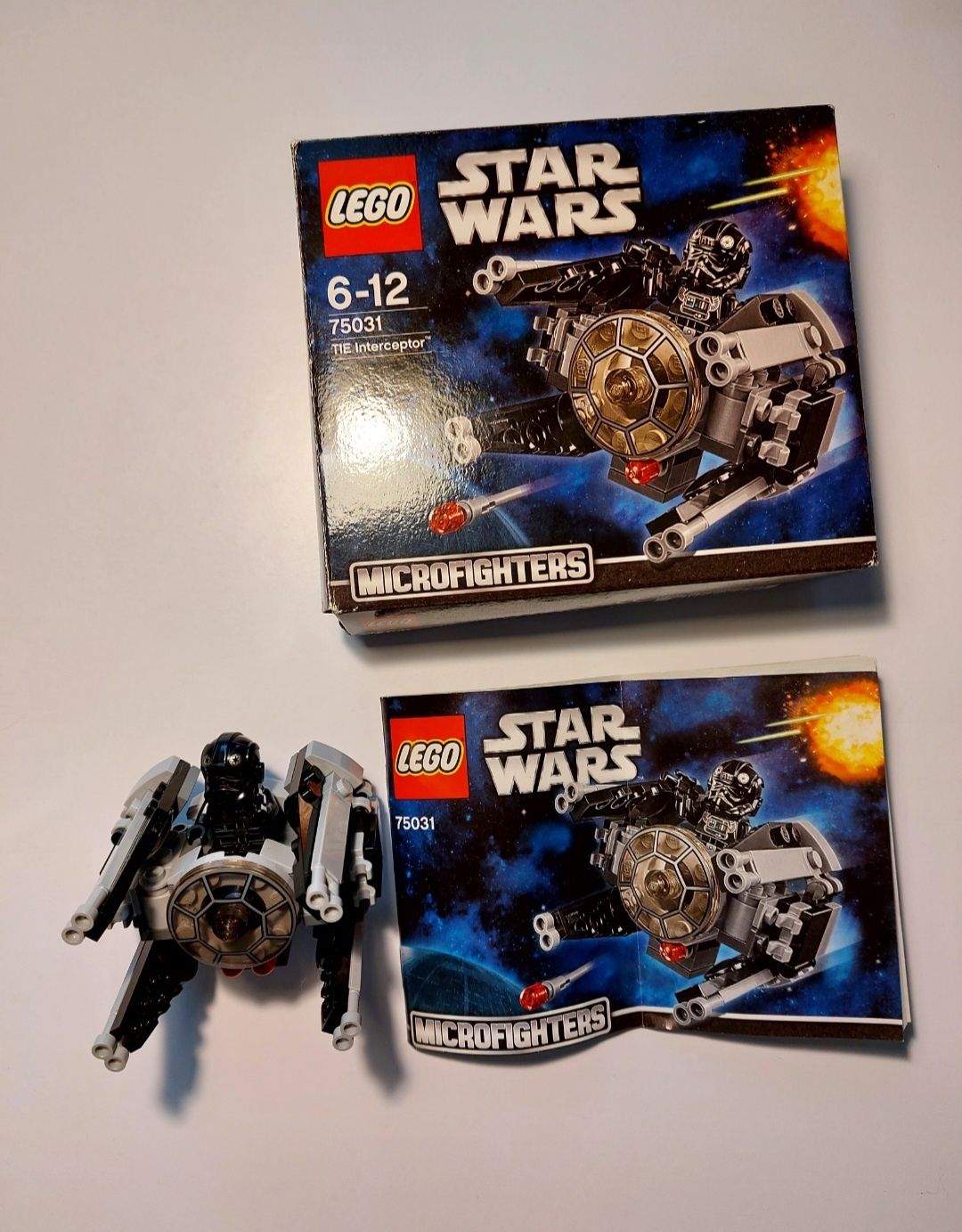 Unikatowy Set Zestaw Klocków Lego 75031 Star Wars Microfighters TIE