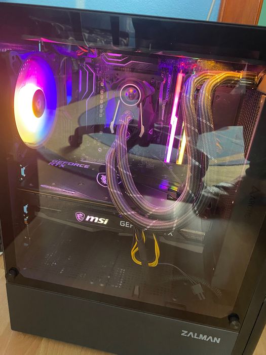 Ігровий пк RTX 3060 12gb, Ryzen 7 5700x3d, MSI X 470 Pro, G-Skill 4х8