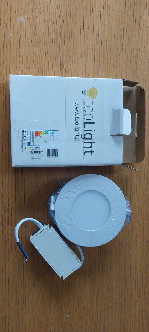 Lampy ledowe 5 sztuk