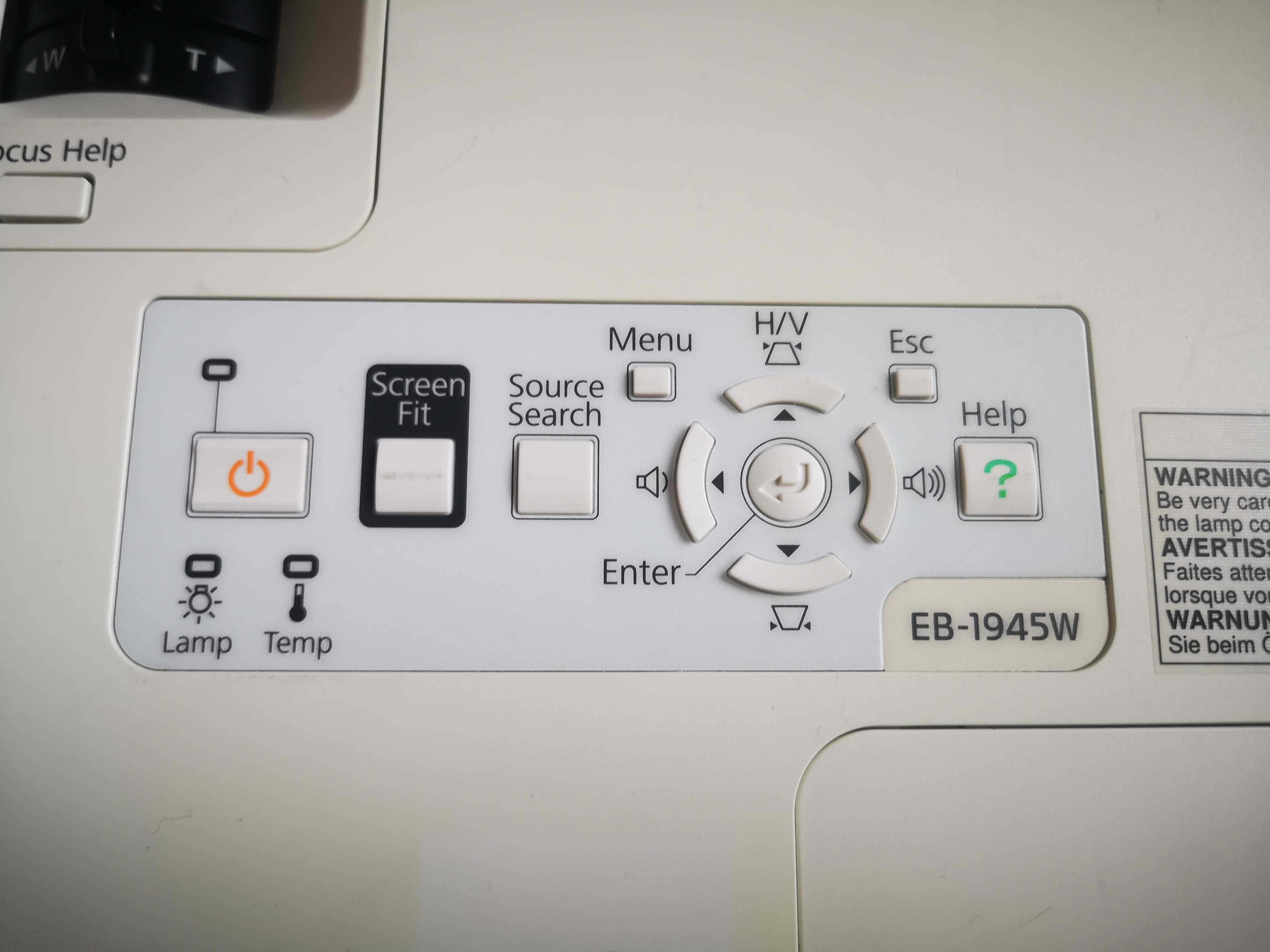 Projektor EPSON EB-1945W / WiFi / 4200 Lumen / HDMI / 321 godzin