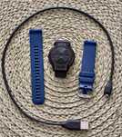 Zagarek. Licznik rowerowy. Garmin vivoactive 3. Plus QUICKFIT 20.