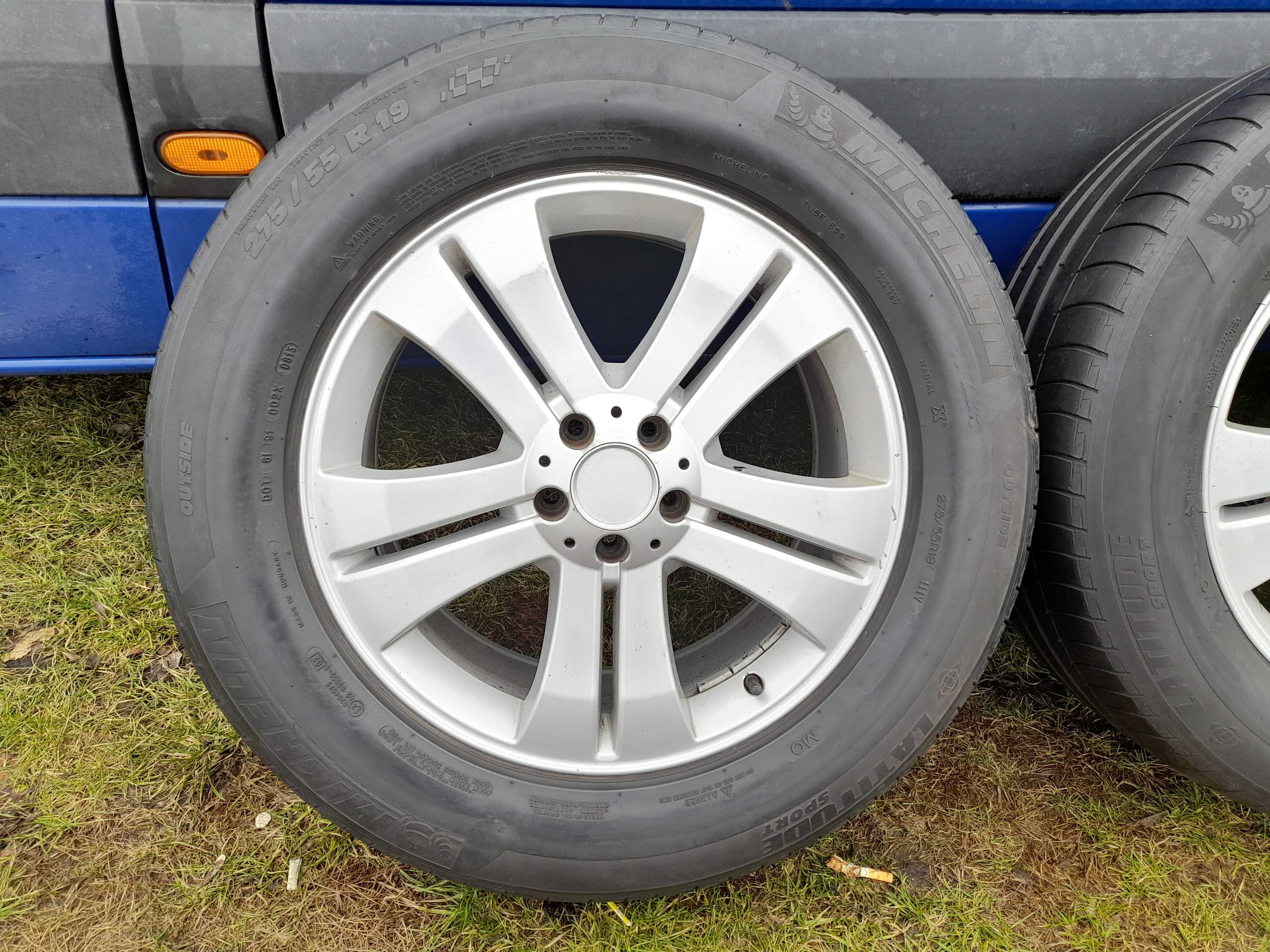 Koła 19" 5x112 Orginalne Mercedesa wraz z Oponami letnimi 275/55r19