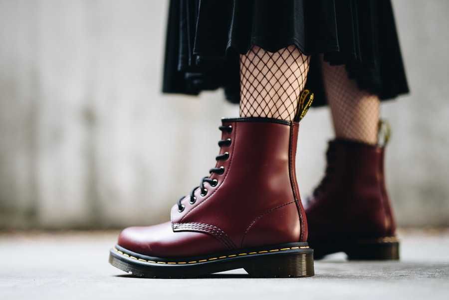 dr martens 1460 j кожаные ботинки для девочки 33 р. 21,5 см оригинал