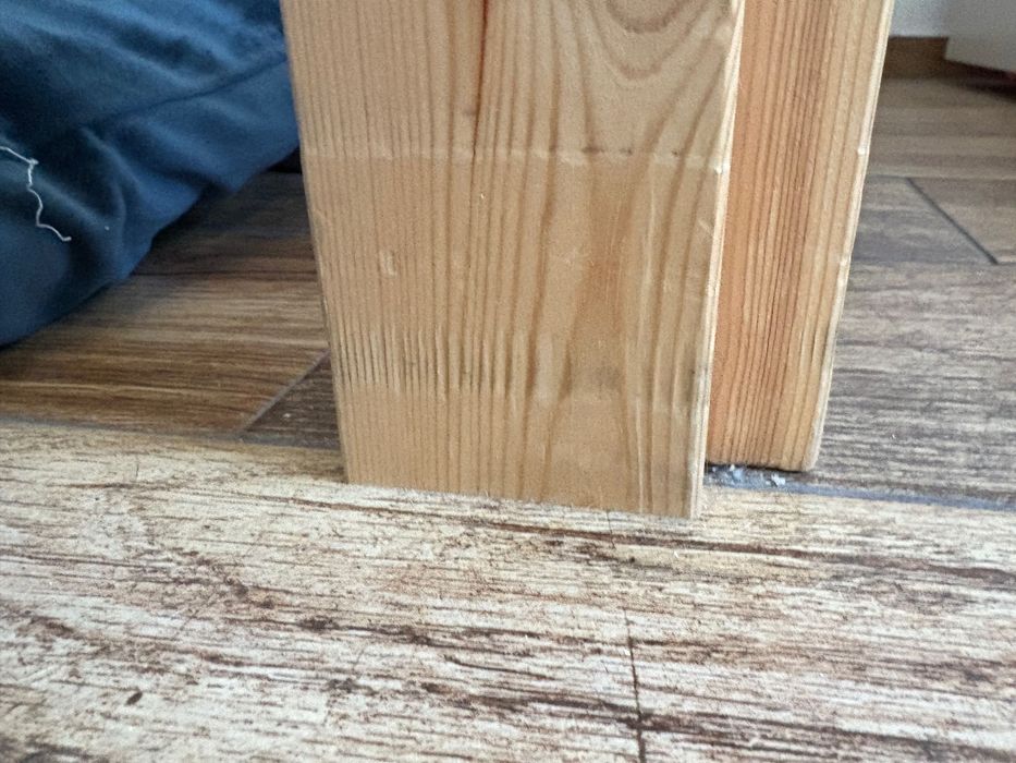 łóżko drewaniane ikea 90x200