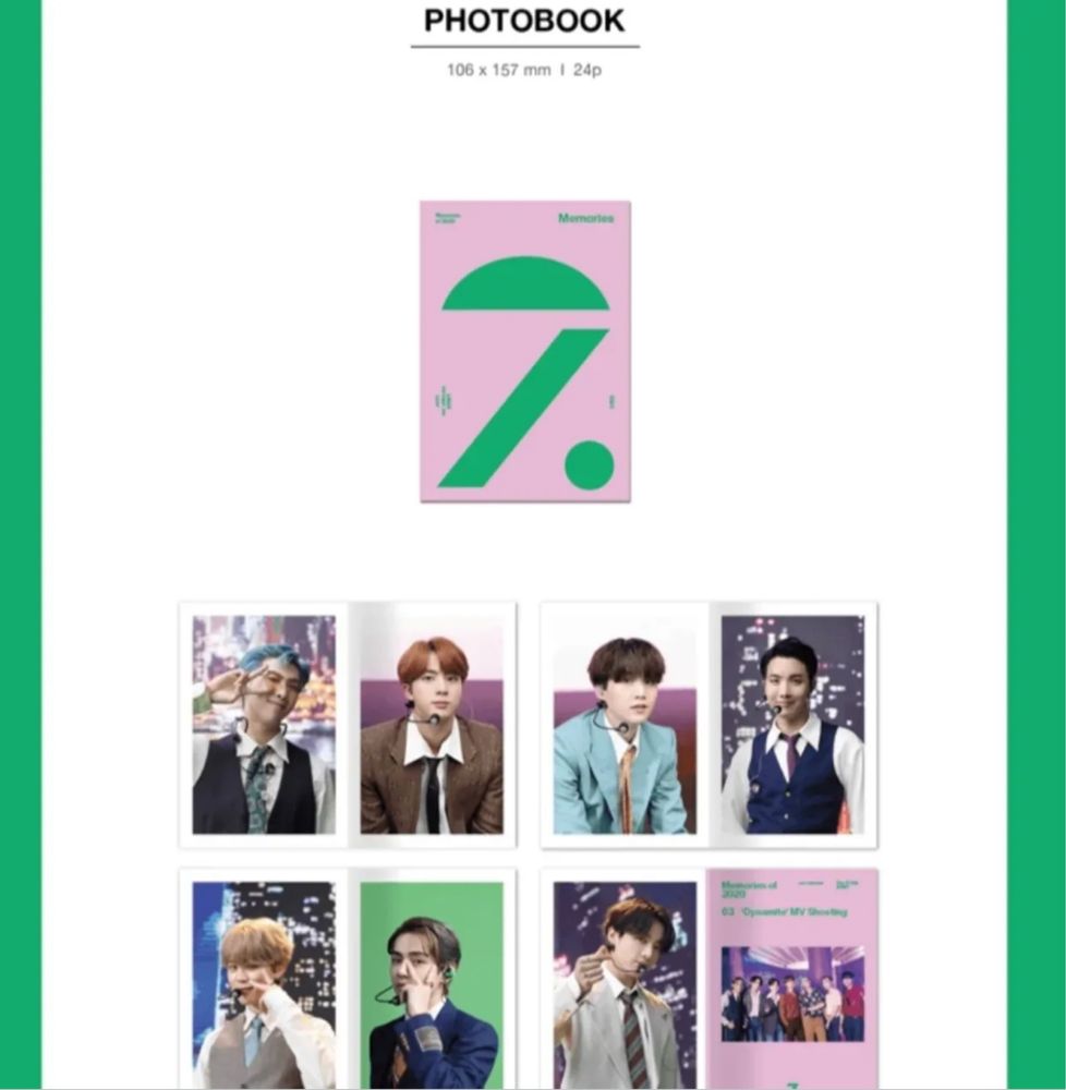 Digital code видання BTS FESTA 2025 "Memories 2020"