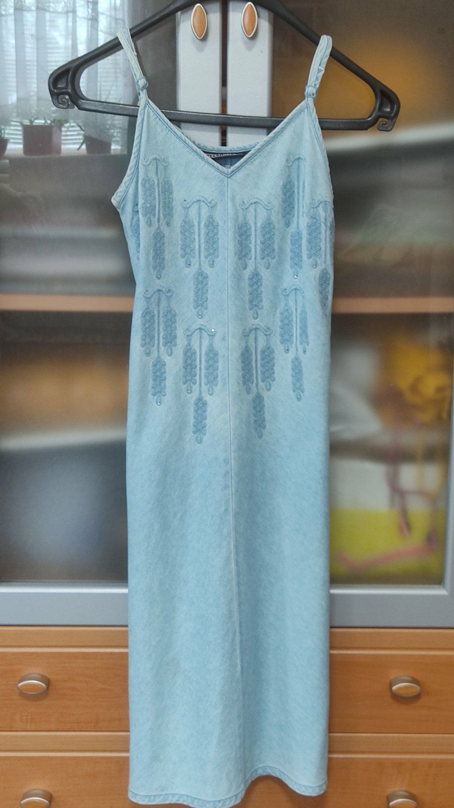 Джинсовое платья, " LAFEI•NIER"