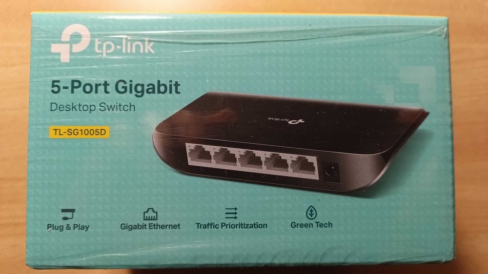 Гигабитный коммутатор TP-LINK TL-SG1005D