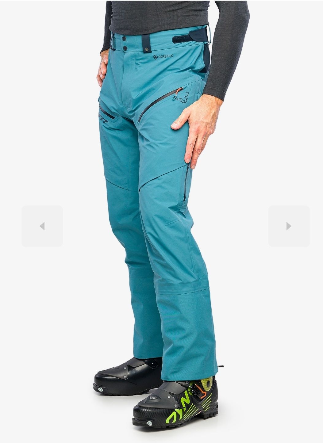 Spodnie Męskie Skiturowe Dynafit GoreTex "Radical 2 GTX" Niebieskie M