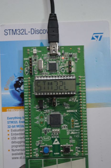 Отладочная плата STM32L DISCOVERY (микроконтроллер STM32L152R8T6)