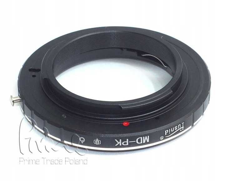 Adapter Minolta MD na Pentax PK precyzyjny do zdjęć makro