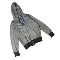 Nike zip hoodie z haftem bluza z kapturem y2k (M)