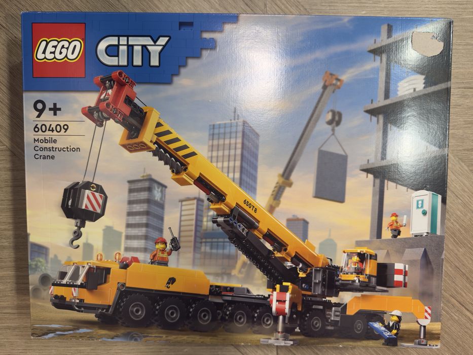 Lego City 9+, мобільний будівельний кран