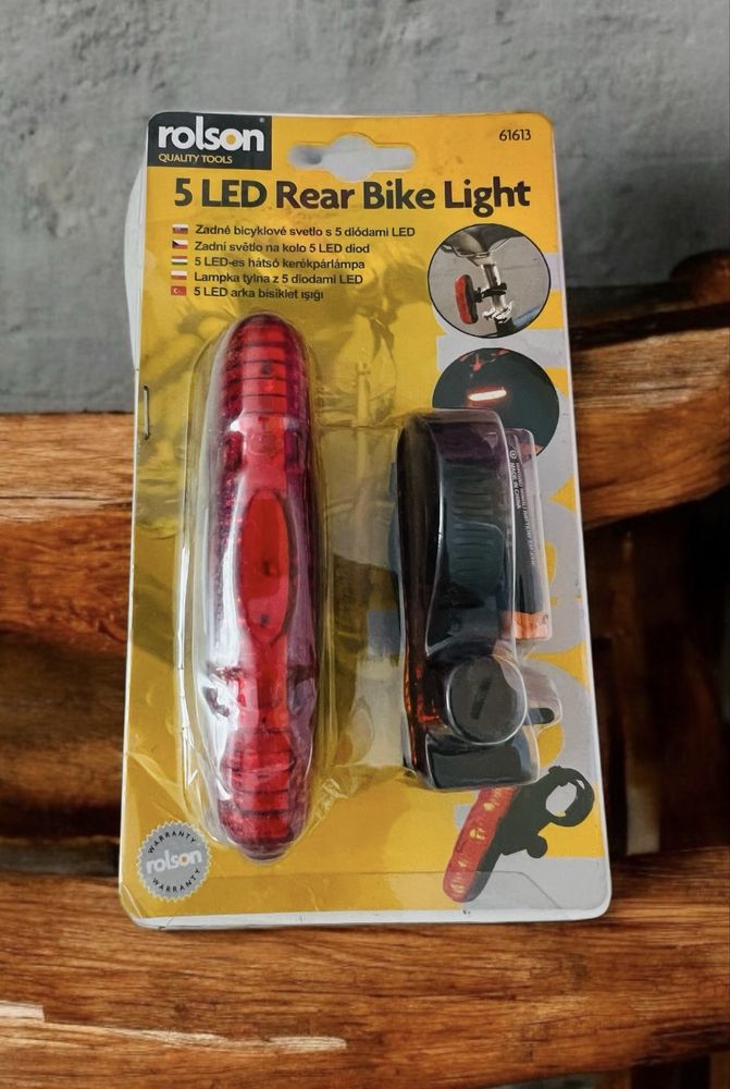 Rolson światło do roweru rowerowe tył oświetlenie rowerowe lampka rowe