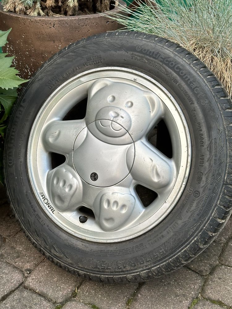 Ronal misie teddy bbs rs rm german style cult fiat custom