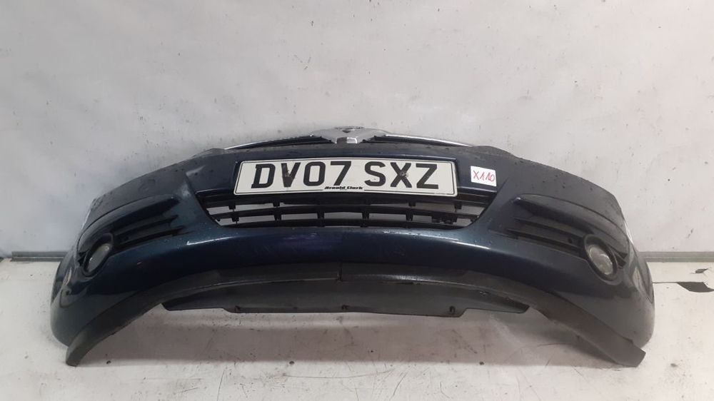 * ZDERZAK PRZÓD PRZEDNI DO OPEL CORSA D 4 IV Z168 SZARY GRANAT HALOGENY