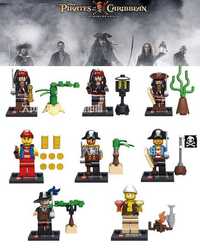 Bonecos minifiguras Piratas das Caraíbas nº3 (compatíveis com Lego)