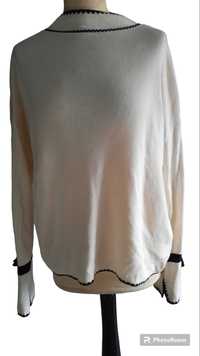 Body Flirt biały sweter rozmiar 40/42