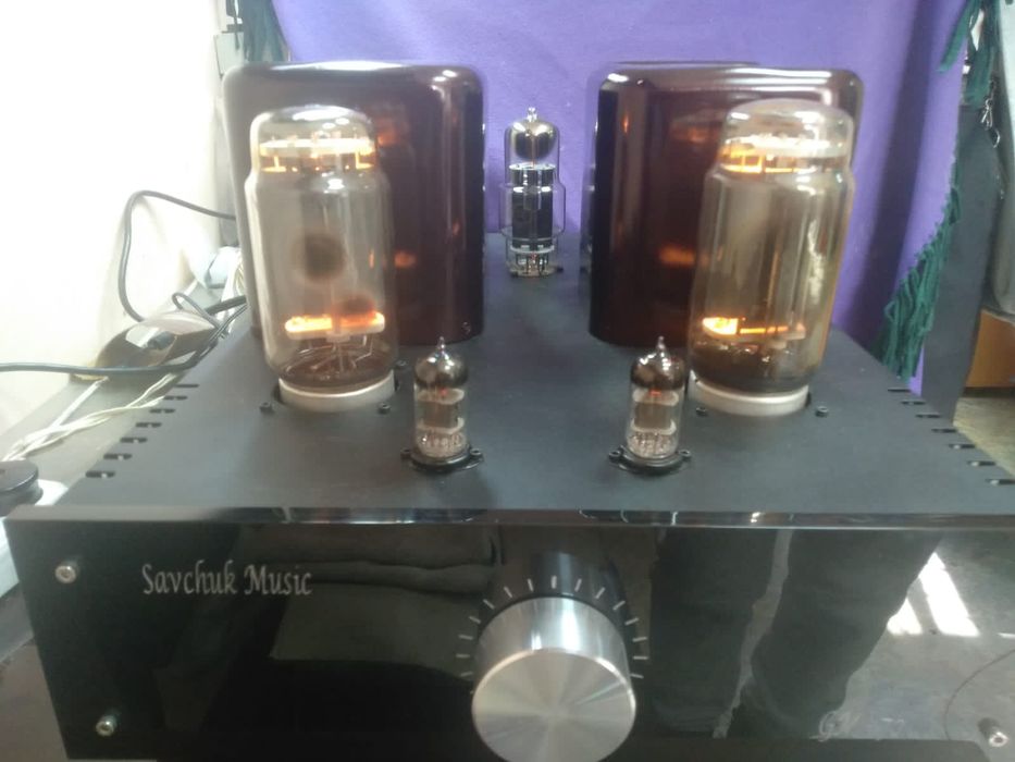 Підсилювач ламповий на ГМ-70 Усилитель ламповый