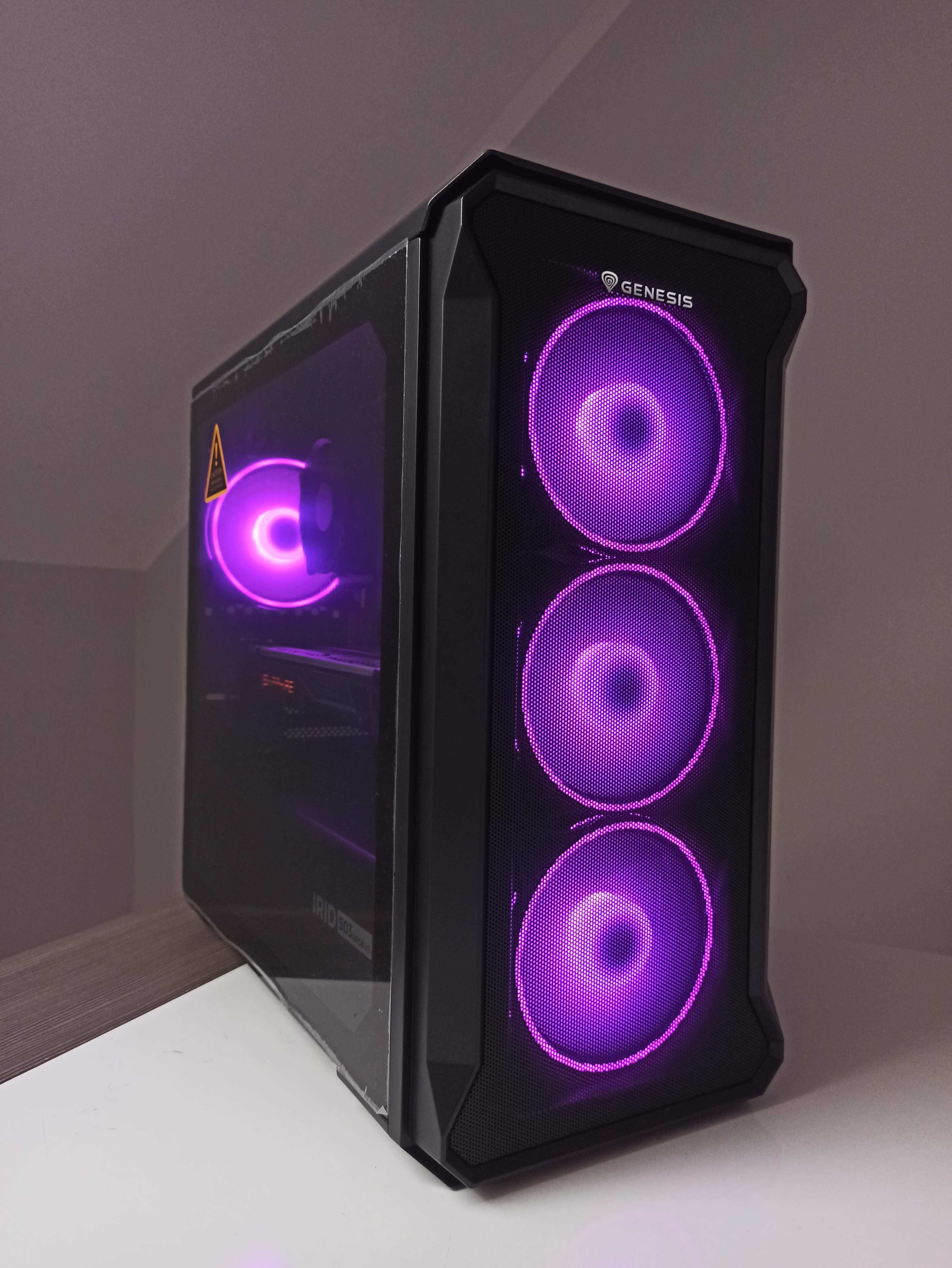 Komputer Gamingowy Intel 16x3,40GHz/16GB RAM/RX 580 8GB/1TB +256GB/SSD