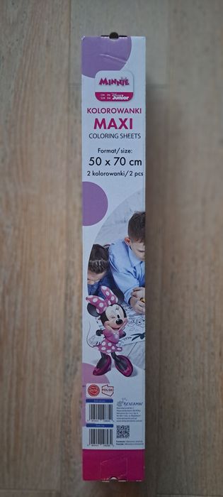 Dwie Maxi kolorowanki 100x70 cm NOWE Myszka Mickey
