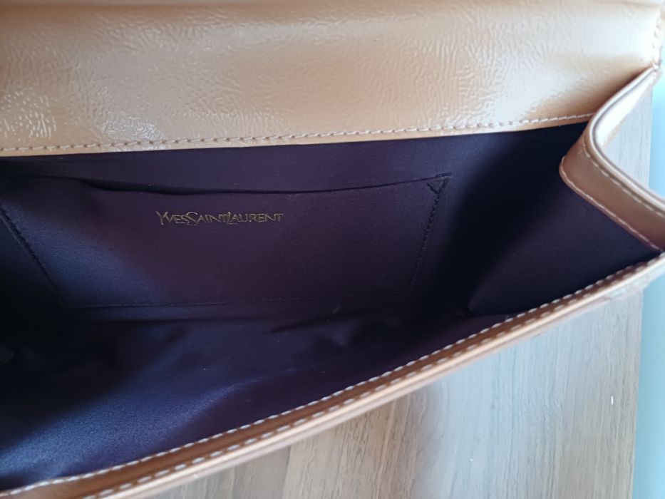 Оригинал! Сумка клатч Yves Saint Laurent YSL натур. кожа