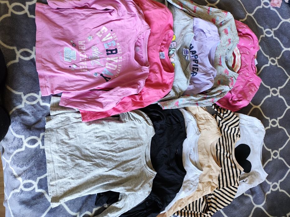 Bluzki z dlugim rekawem r.104