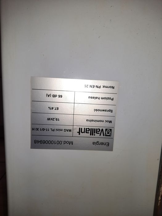 Podgrzewacz przepływowy Vaillant