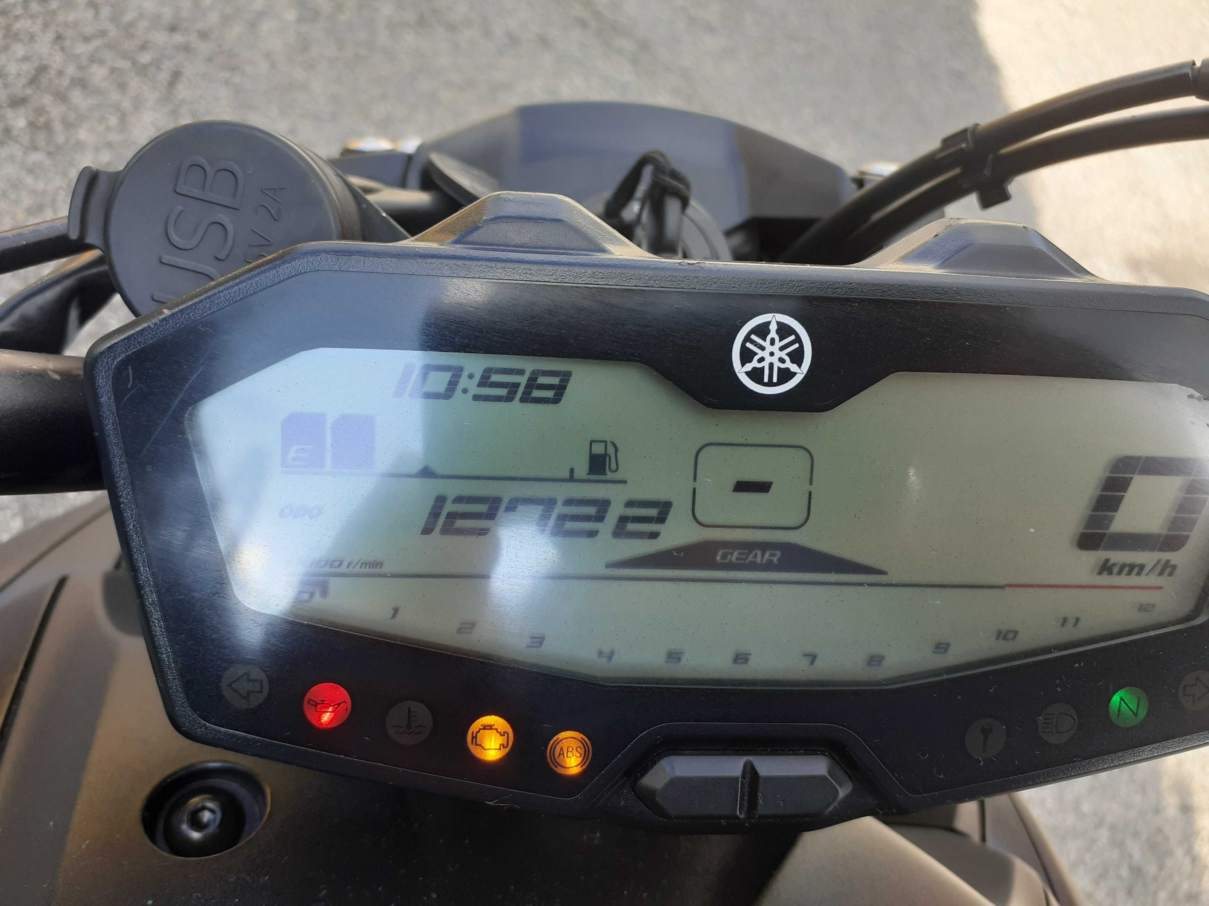 MT07 z 2020 roku na A2 mały przebieg 12722 km. bezwypadkowa z cb er