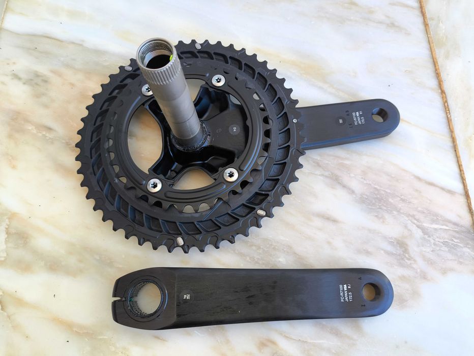 Pedaleira Shimano 105 FC-R7100 nova a estrear