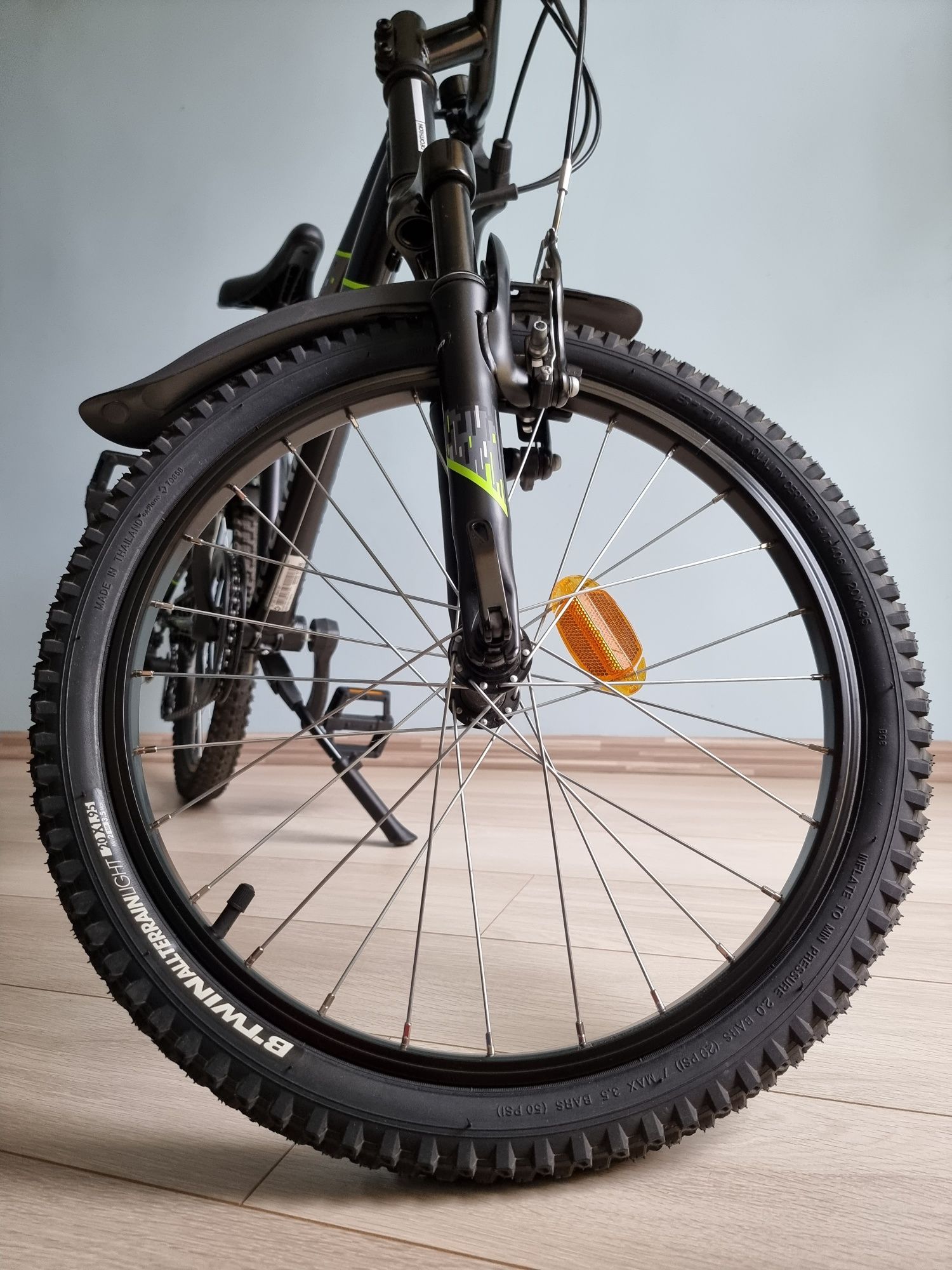 Rower górski dziecięcy 20 cali Rockrider