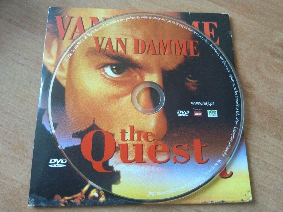 The Quest film DVD , Van Damme, polski lektor