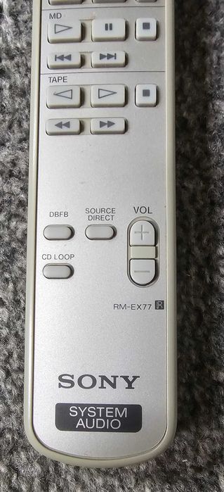 Pilot Sony audio RM-EX77. sprawny, wysyłka OLX