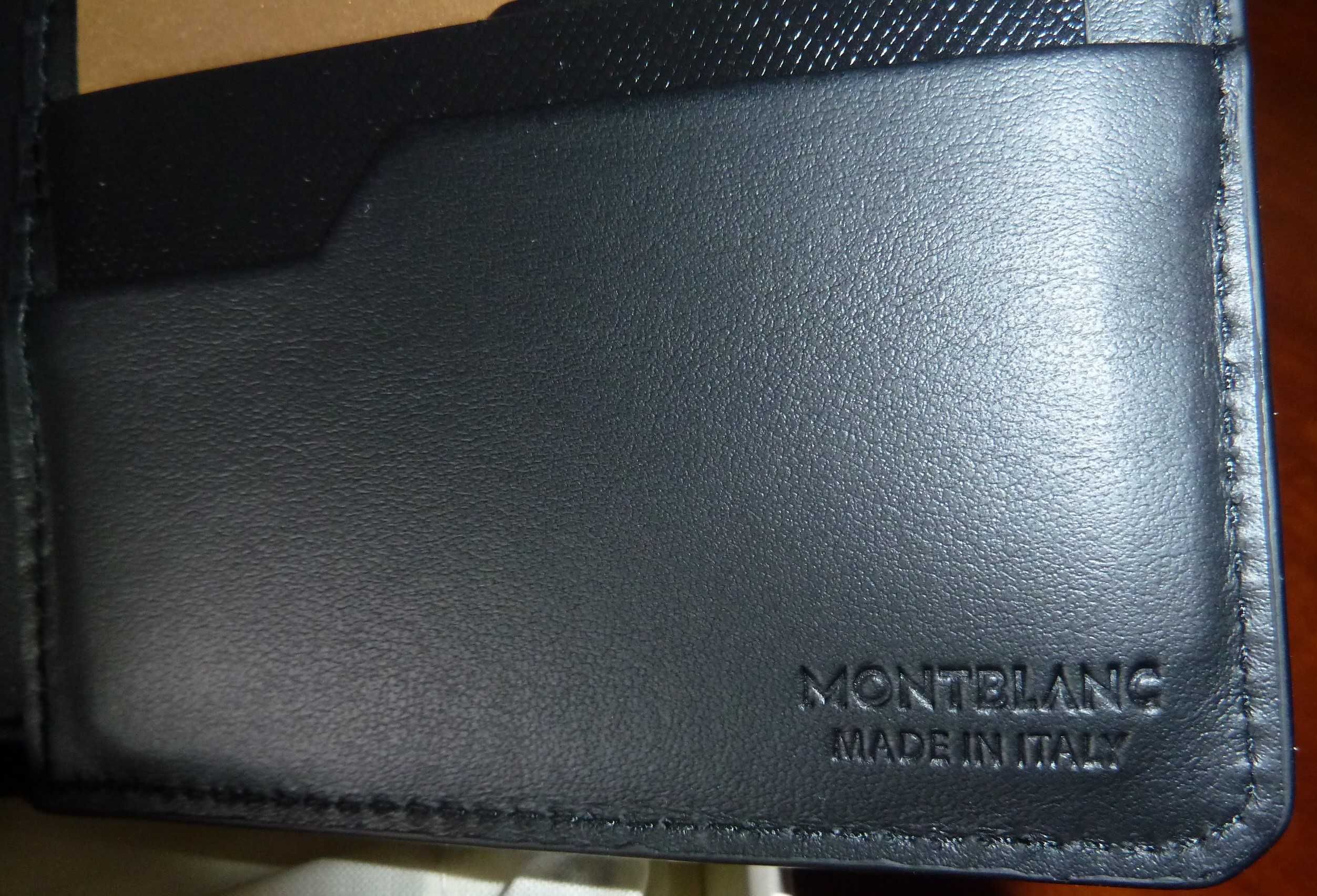 Carteira nova Montblanc 8 CC