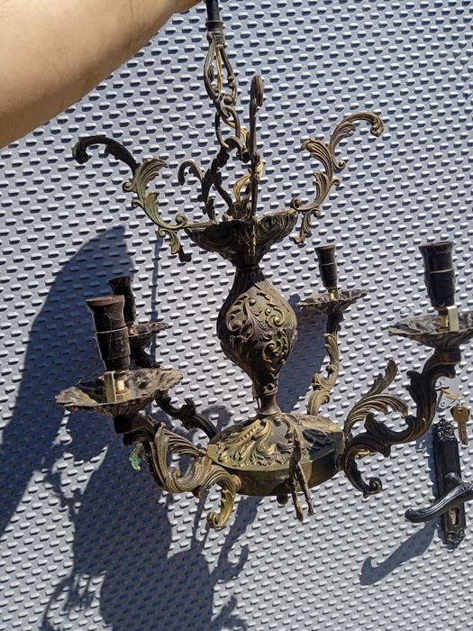 продам люстра под бронзу  СССР