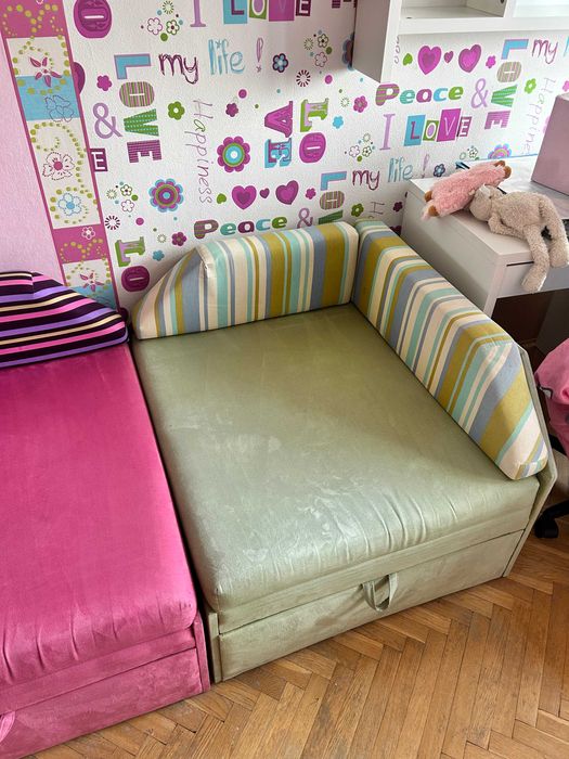 ŁÓŻKO dziecięce rozkładane