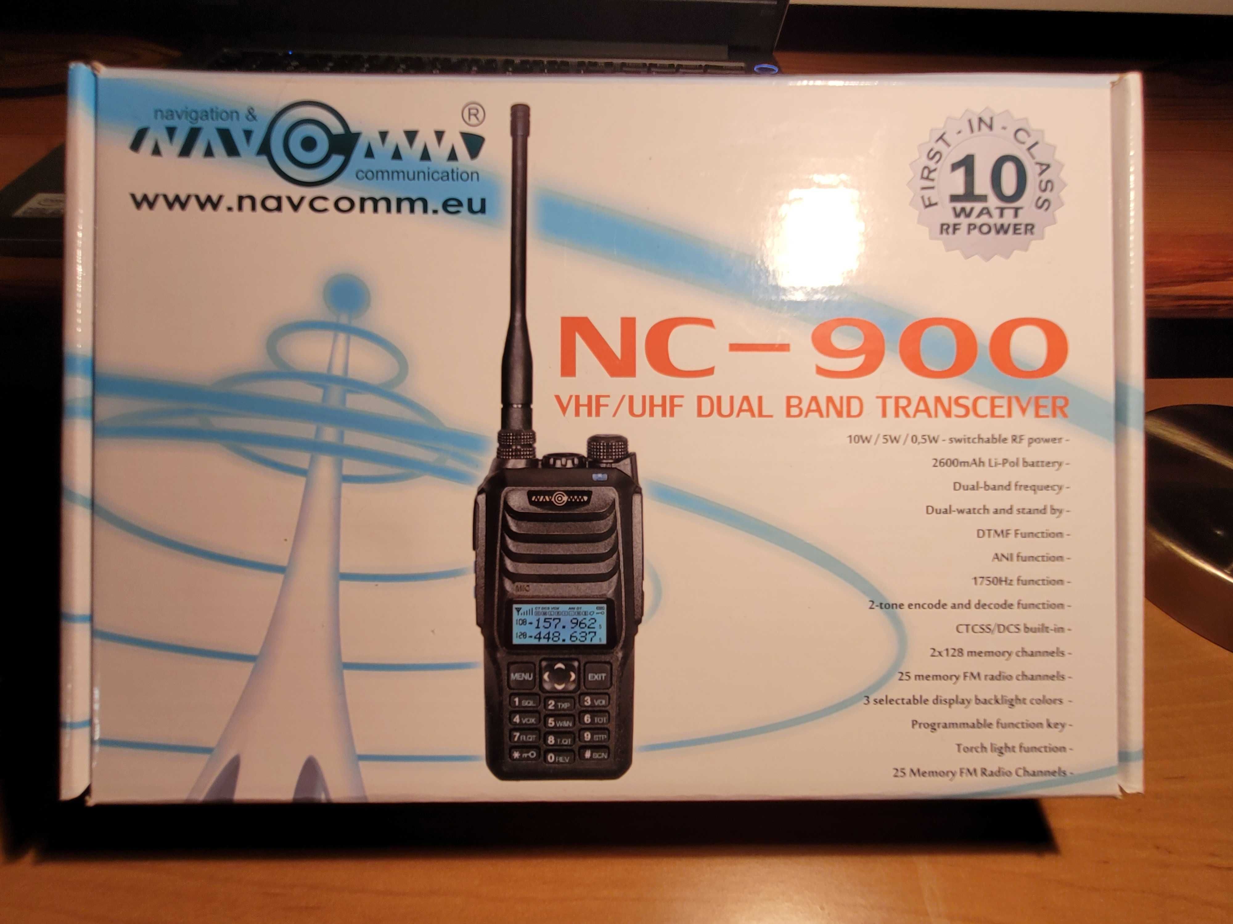 Radiostacja ręczna Navcomm NC-900, duobander