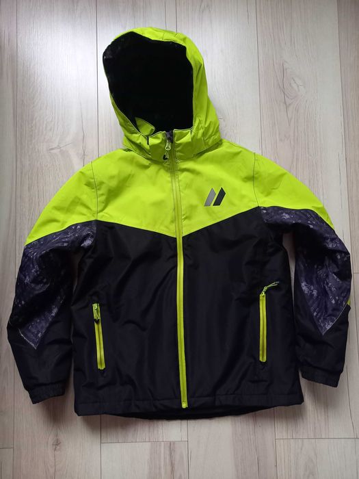 CRIVIT Lidl kurtka z kapturem jesień/zima seledyn r. 152 duża