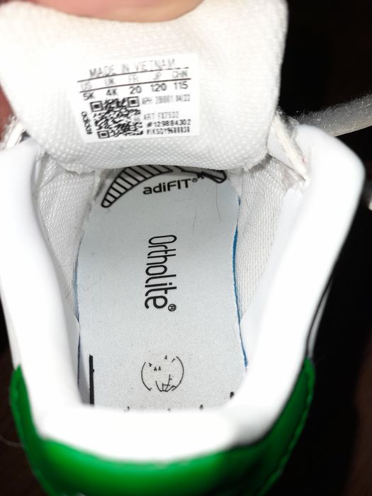 Stan Smith bébé verdes