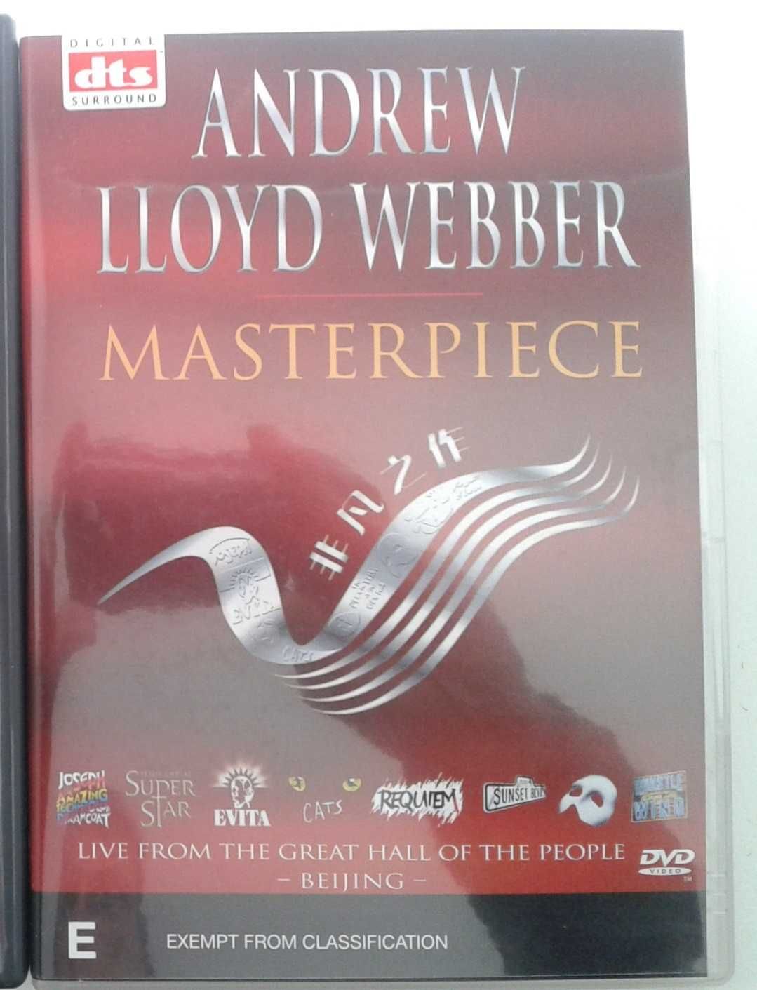 DVD Andrew Lloyd Webber - Masterpiece