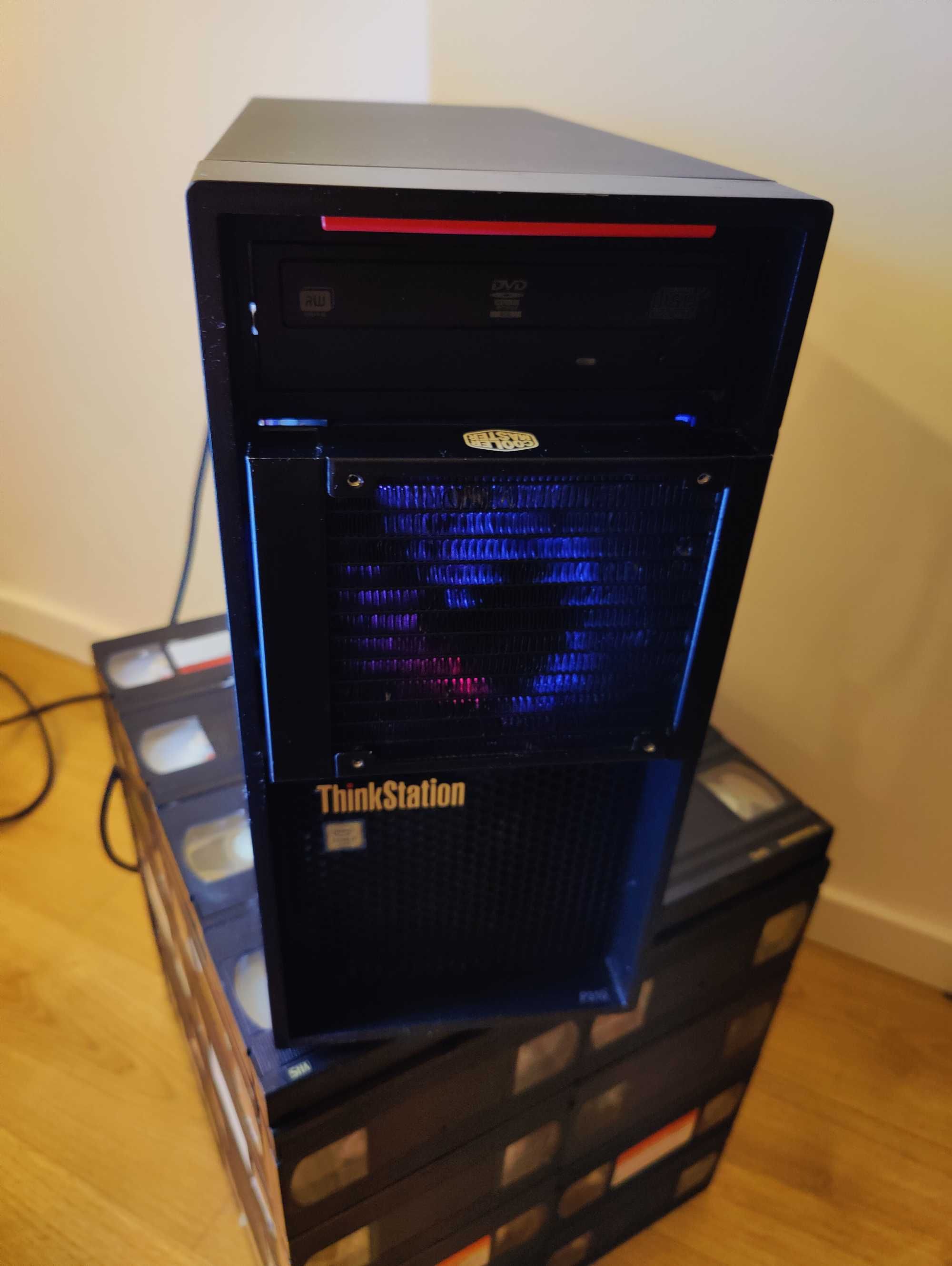 komputer gamingowy i7 6gen WODNE xfx580 8gb 32gb RAM DDR4 lenovo p310