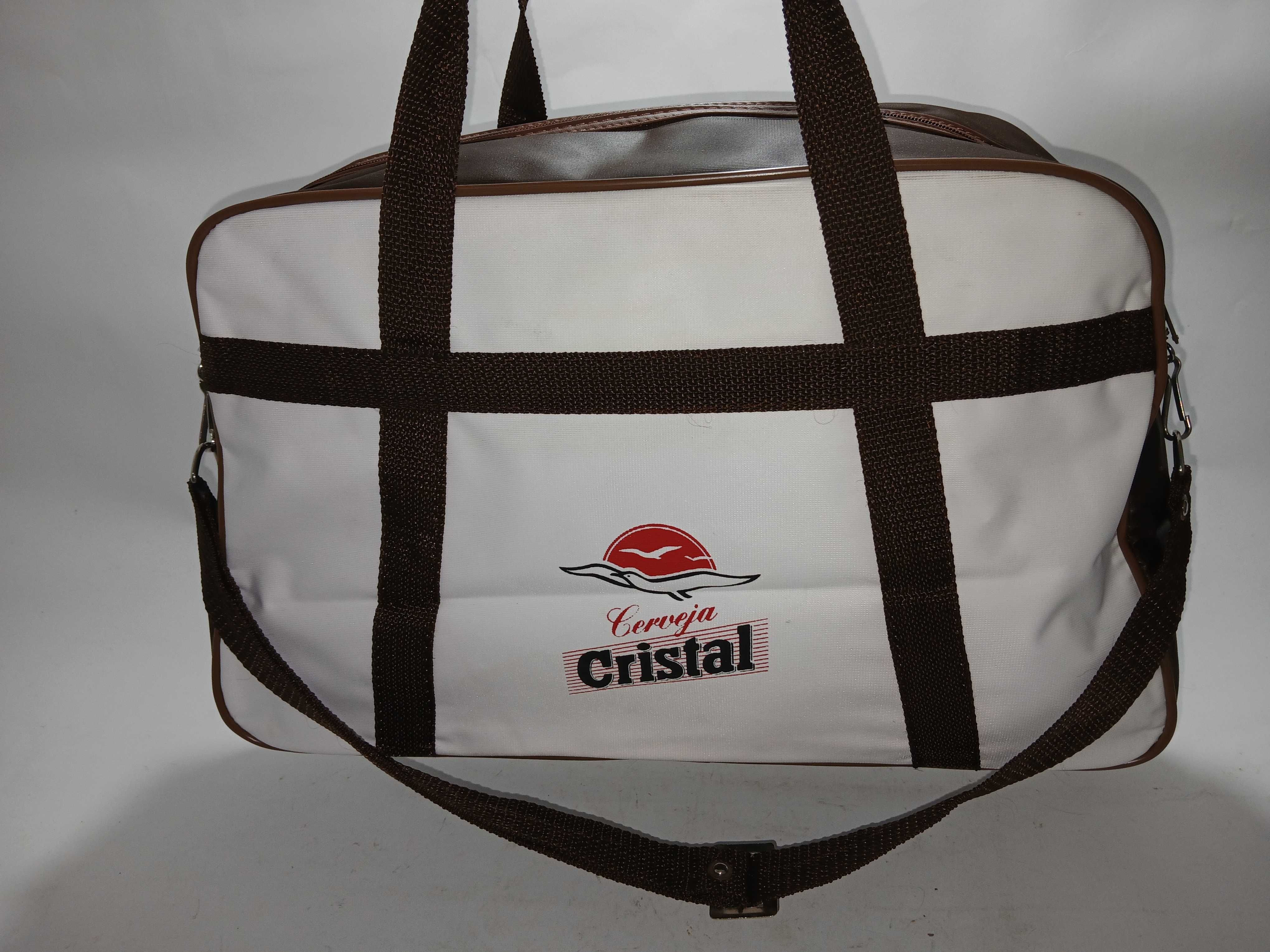 Mala de Viajem - Cerveja Cristal - Vintage