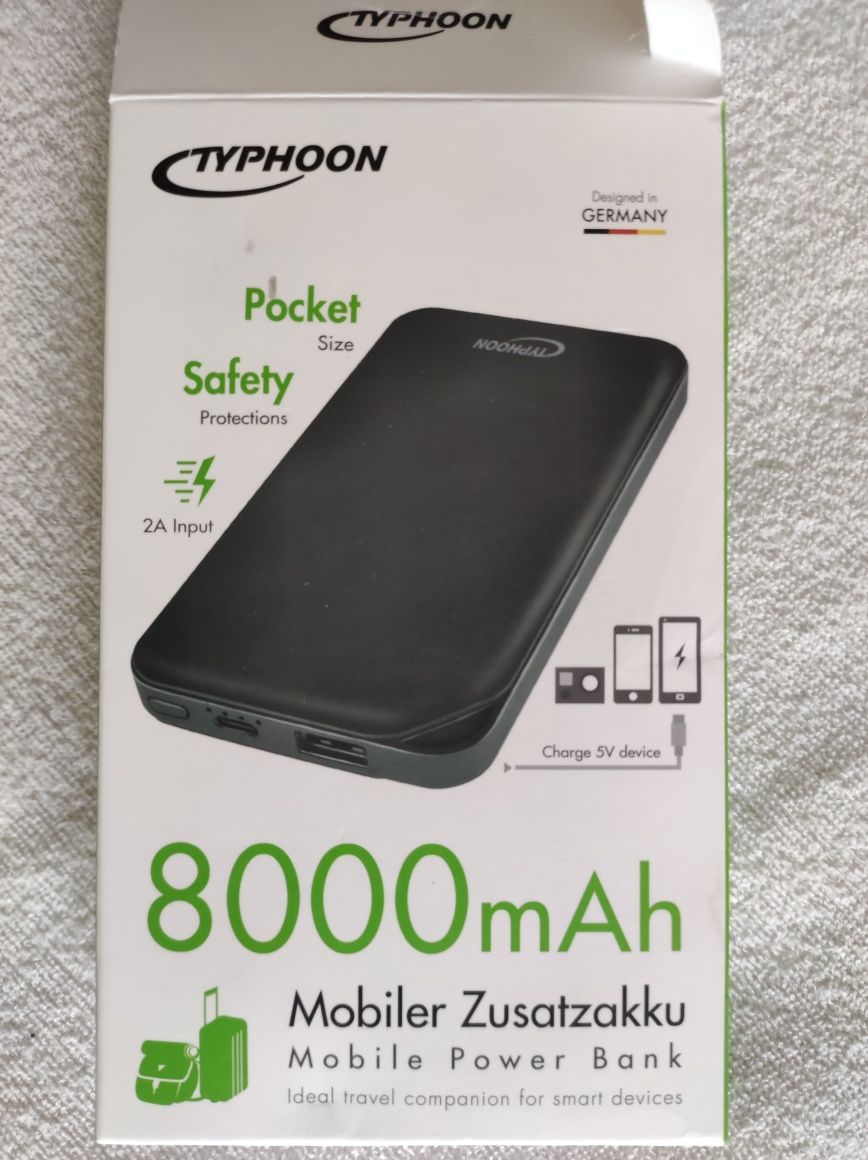 Powerbank Typhoon 8000 mAh