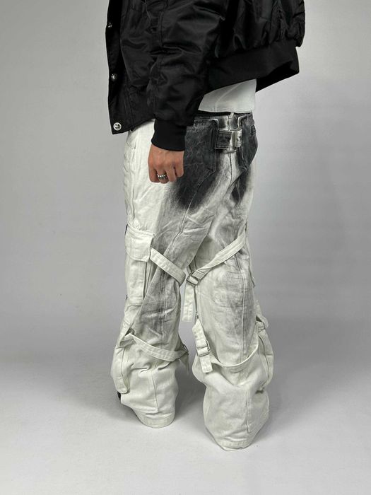 Джинси Acne Studios cargo білі карго штаны джынсы opium custom S M L