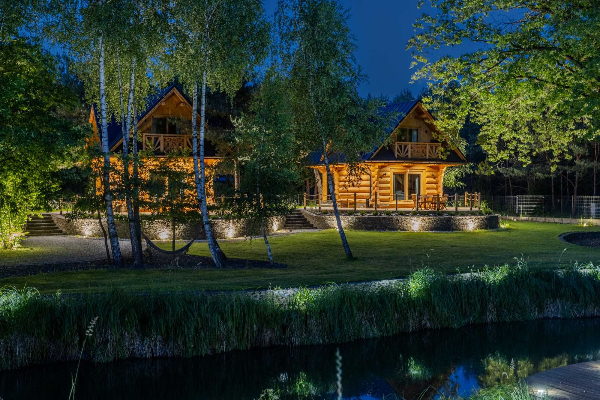 Domki do wynajęcia z jacuzzi i sauną – blisko rzeki Narew!