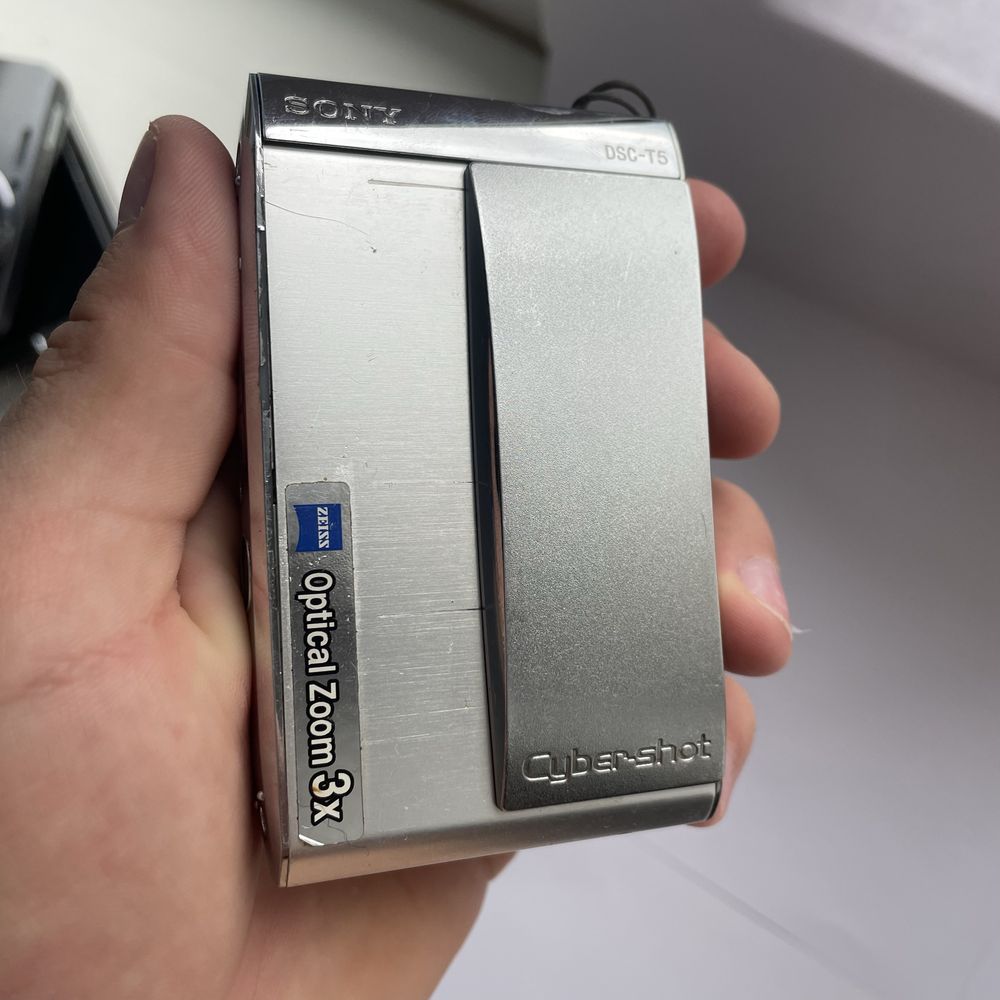 sony cybershot dsc-t5 цифровий фотоапарат