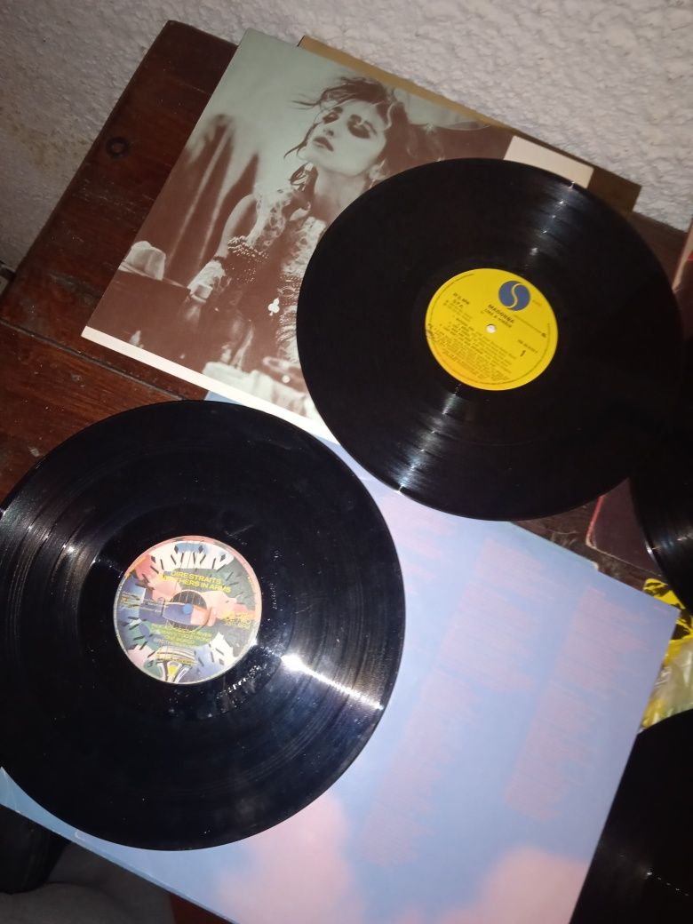 LP vinyl Madonna Dire Straits Baltimora