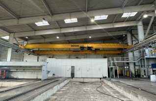 2 sztuki suwnice DEMAG 10 T - 27600 mm.