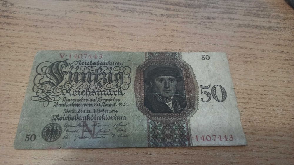 Stare niemieckie banknoty