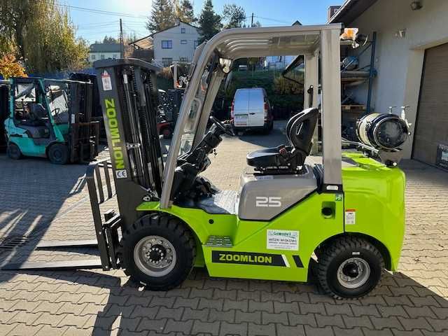 Wózek widłowy Zoomlion FL25H, 2,5t, B/G, 2025r,Duplex 3m,przesuw,szyba